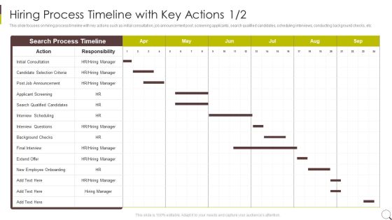 Hiring Process Timeline With Key Actions Slides PDF Slide02