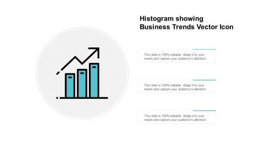 Histogram Showing Business Trends Vector Icon Ppt PowerPoint Presentation Styles Portrait Cpb