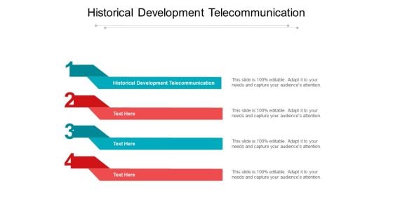 Historical Development Telecommunication Ppt PowerPoint Presentation Pictures Graphics Cpb Pdf