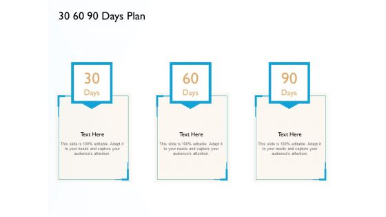 Hit And Trial Approach 30 60 90 Days Plan Ppt Icon Slides PDF