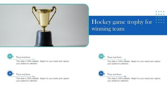 Hockey Game Trophy For Winning Team Topics PDF