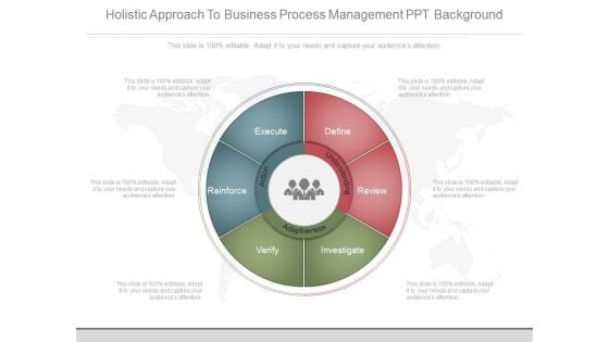 Holistic Approach To Business Process Management Ppt Background