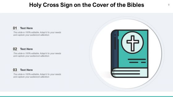 Holy Writ Cross Sign Circle Ppt PowerPoint Presentation Complete Deck With Slides