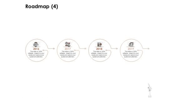 Home Decor Services Appointment Proposal Roadmap 2016 To 2019 Ppt Slides PDF