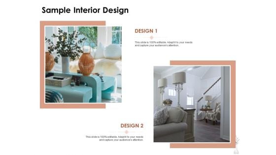 Home Decor Services Appointment Proposal Sample Interior Design Microsoft PDF