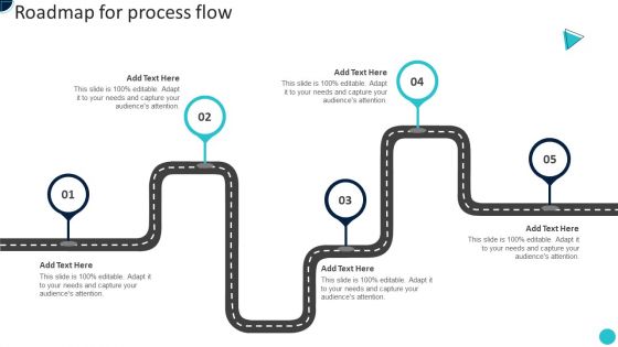 Home Decoration Company Profile Roadmap For Process Flow Elements PDF