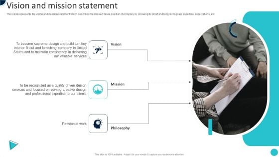 Home Decoration Company Profile Vision And Mission Statement Guidelines PDF Home Decoration Company Profile Vision And Mission Statement Guidelines PDF