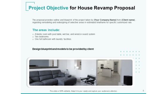 Home Remodeling Proposal Ppt PowerPoint Presentation Complete Deck With Slides Slide05
