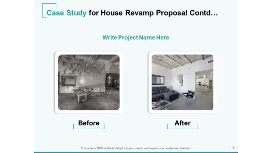 Home Remodeling Proposal Ppt PowerPoint Presentation Complete Deck With Slides Slide09