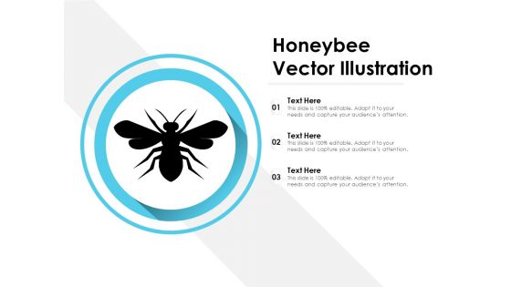 Honeybee Vector Illustration Ppt PowerPoint Presentation File Smartart PDF