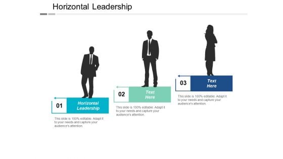 Horizontal Leadership Ppt PowerPoint Presentation Professional Designs Download Cpb