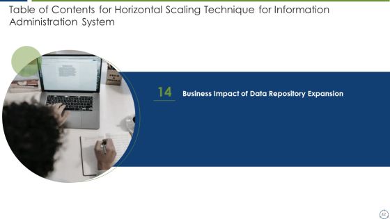 Horizontal Scaling Technique For Information Administration System Ppt PowerPoint Presentation Complete Deck With Slides Slide42