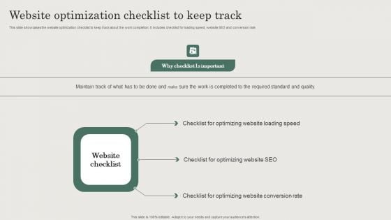 Hospitality And Travel Advertising Techniques Website Optimization Checklist To Keep Track Pictures PDF Hospitality And Travel Advertising Techniques Website Optimization Checklist To Keep Track Pictures PDF