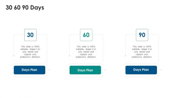 Hospitality Fundraising 30 60 90 Days Portrait PDF