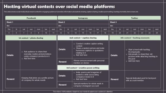 Hosting Virtual Contests Over Social Media Platforms Graphics PDF