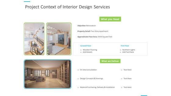 House Decoration Proposal Project Context Of Interior Design Services Ppt Outline Objects PDF