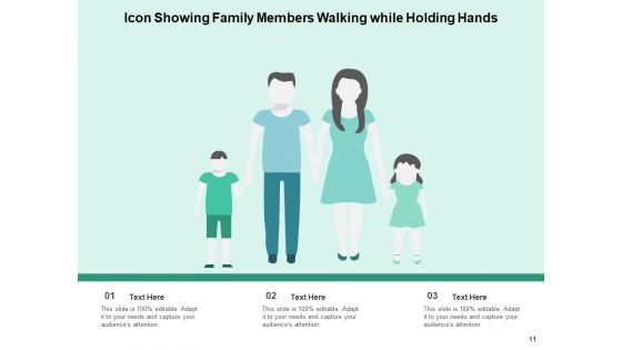 Household Symbol Family Member Affection Icon Ppt PowerPoint Presentation Complete Deck