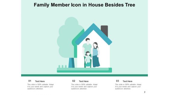 Household Symbol Family Member Affection Icon Ppt PowerPoint Presentation Complete Deck