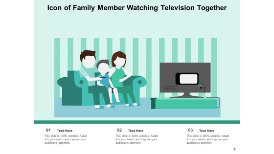 Household Symbol Family Member Affection Icon Ppt PowerPoint Presentation Complete Deck