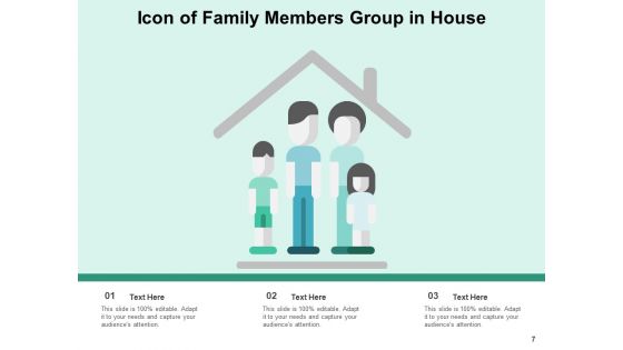 Household Symbol Family Member Affection Icon Ppt PowerPoint Presentation Complete Deck