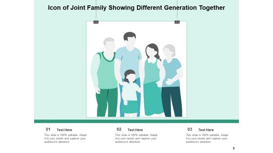 Household Symbol Family Member Affection Icon Ppt PowerPoint Presentation Complete Deck