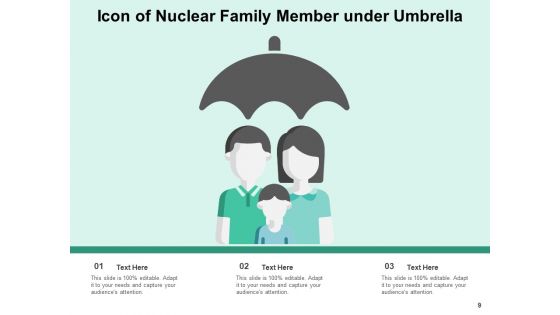 Household Symbol Family Member Affection Icon Ppt PowerPoint Presentation Complete Deck