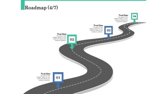 How A Corporate Life Coach Can Help Develop Your Company Roadmap Four Flow Process Slides PDF