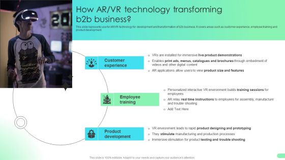How Ar Vr Technology Transforming B2b Business Comprehensive Guide For Developing Rules PDF