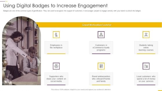 How Build Gamification Advertising Plan Using Digital Badges To Increase Engagement Ppt Gallery Background Image PDF How Build Gamification Advertising Plan Using Digital Badges To Increase Engagement Ppt Gallery Background Image PDF