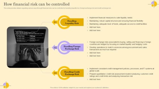 How Financial Risk Can Be Controlled Ppt Show Inspiration PDF How Financial Risk Can Be Controlled Ppt Show Inspiration PDF