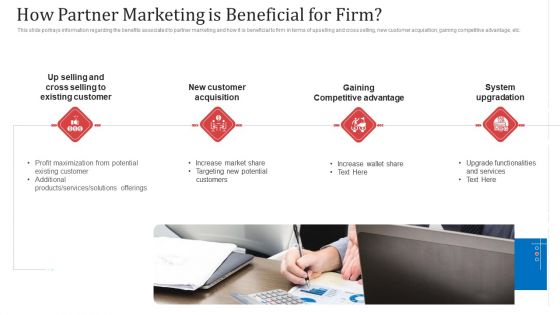 How Partner Marketing Is Beneficial For Firm Ppt Infographic Template Ideas PDF