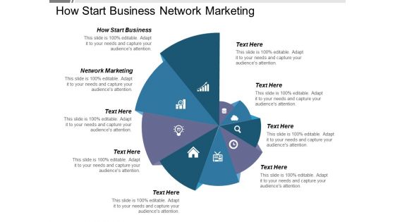 How Start Business Network Marketing Ppt PowerPoint Presentation Infographics Example File