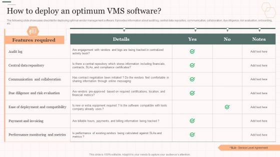 How To Deploy An Optimum VMS Software Vendor Management Strategies Guidelines PDF