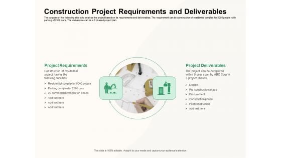 How To Effectively Manage A Construction Project Construction Project Requirements And Deliverables Summary PDF How To Effectively Manage A Construction Project Construction Project Requirements And Deliverables Summary PDF