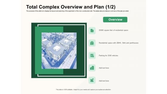 How To Effectively Manage A Construction Project Total Complex Overview And Plan Penthouses Diagrams PDF