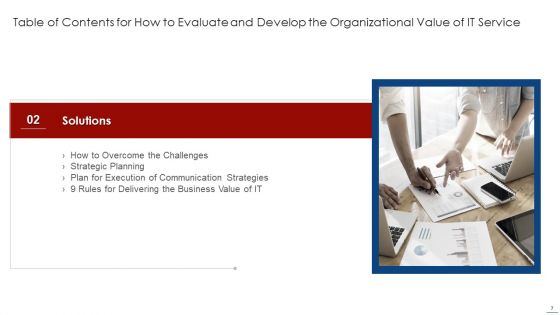 How To Evaluate And Develop The Organizational Value Of IT Service Ppt PowerPoint Presentation Complete Deck With Slides