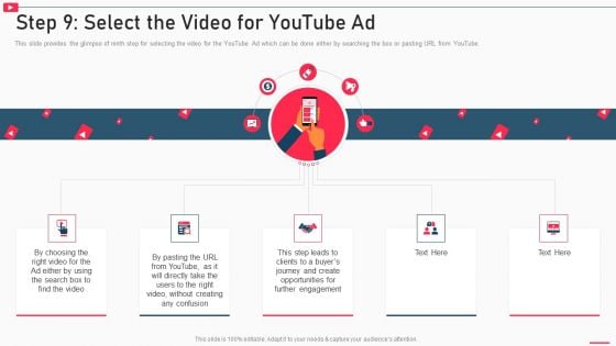 How To Promote Business Using Youtube Marketing Step 9 Select The Video For Youtube Ad Download PDF