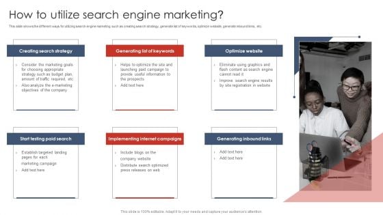 How To Utilize Search Engine Marketing Digital Marketing Strategy Deployment Introduction PDF