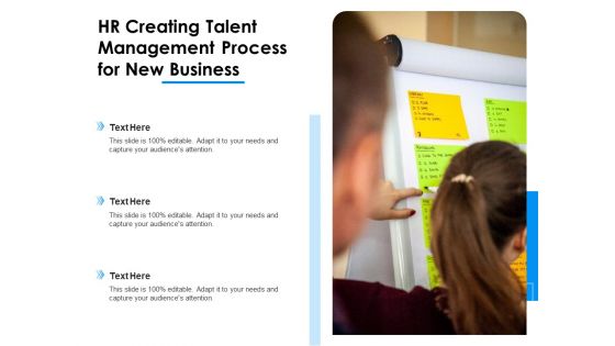 Hr Creating Talent Management Process For New Business Ppt PowerPoint Presentation Portfolio Skills PDF