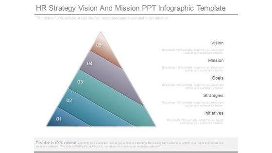 Hr Strategy Vision And Mission Ppt Infographic Template