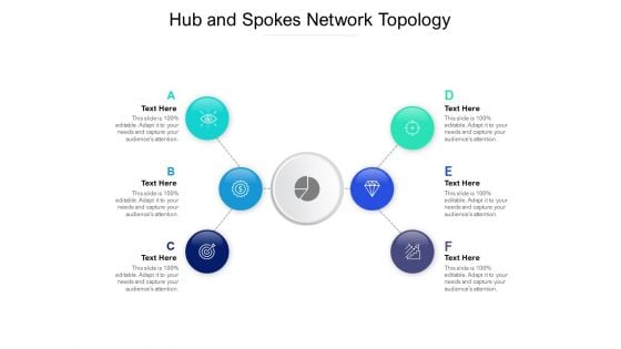 Hub And Spokes Network Topology Ppt PowerPoint Presentation Portfolio Mockup