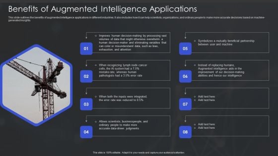 Human Augmented Machine Learning IT Benefits Of Augmented Intelligence Applications Summary PDF Human Augmented Machine Learning IT Benefits Of Augmented Intelligence Applications Summary PDF