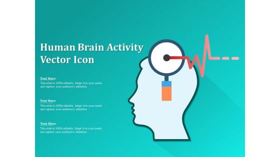 Human Brain Activity Vector Icon Ppt PowerPoint Presentation Outline Sample