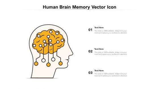 Human Brain Memory Vector Icon Ppt PowerPoint Presentation Summary Slides PDF