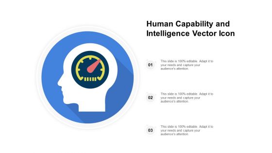 Human Capability And Intelligence Vector Icon Ppt PowerPoint Presentation Styles Portfolio PDF