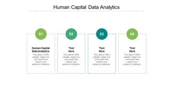 Human Capital Data Analytics Ppt PowerPoint Presentation File Model Cpb