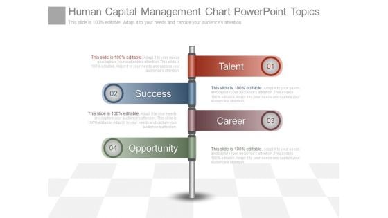 Human Capital Management Chart Powerpoint Topics