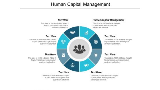 Human Capital Management Ppt Powerpoint Presentation Slides Images Cpb