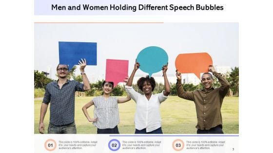 Human Characters With Dialogue Balloons Men Women Conversation Ppt PowerPoint Presentation Complete Deck