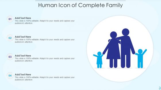 Human Icon Ppt PowerPoint Presentation Complete With Slides